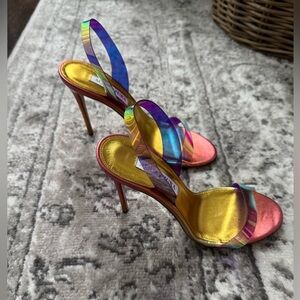 AQUAZURRA 105Mm So Nude Plexi Sandal - Sunrise